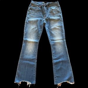 Madewell Cali Demi-Boot Jeans Size 28